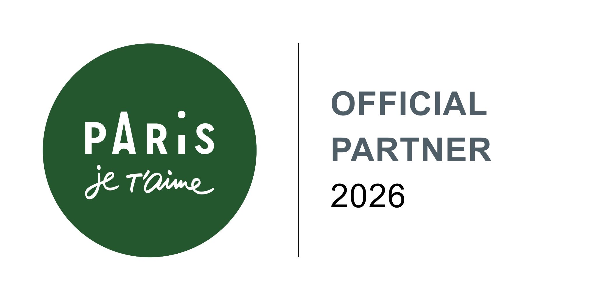 paris je taime | Official Partner 2026
